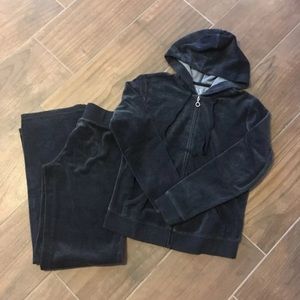 Velour track suit XS